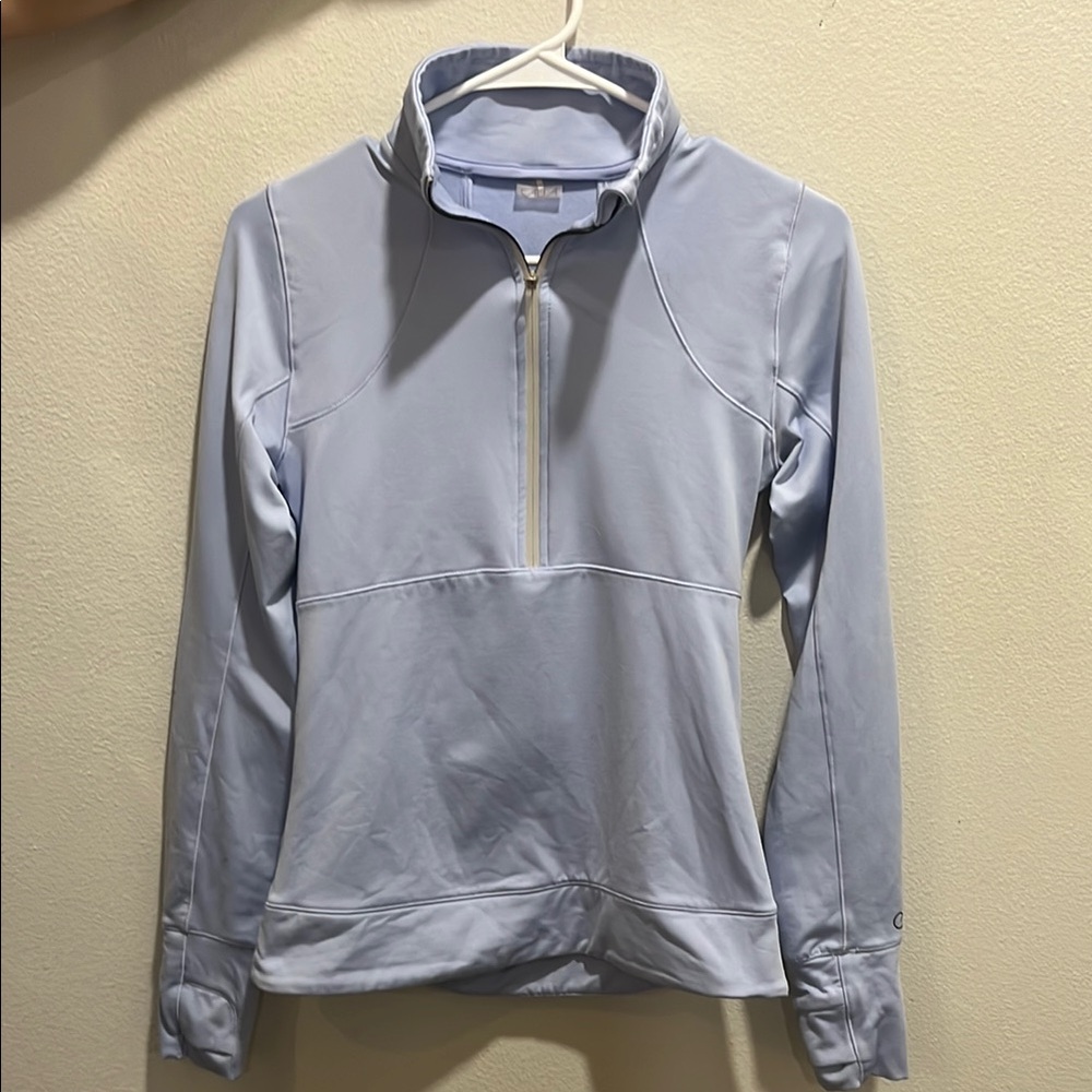 CALIA by Carrie Underwood Light Blue Quarter-Zip Pullover